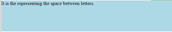 letter-spacing normal